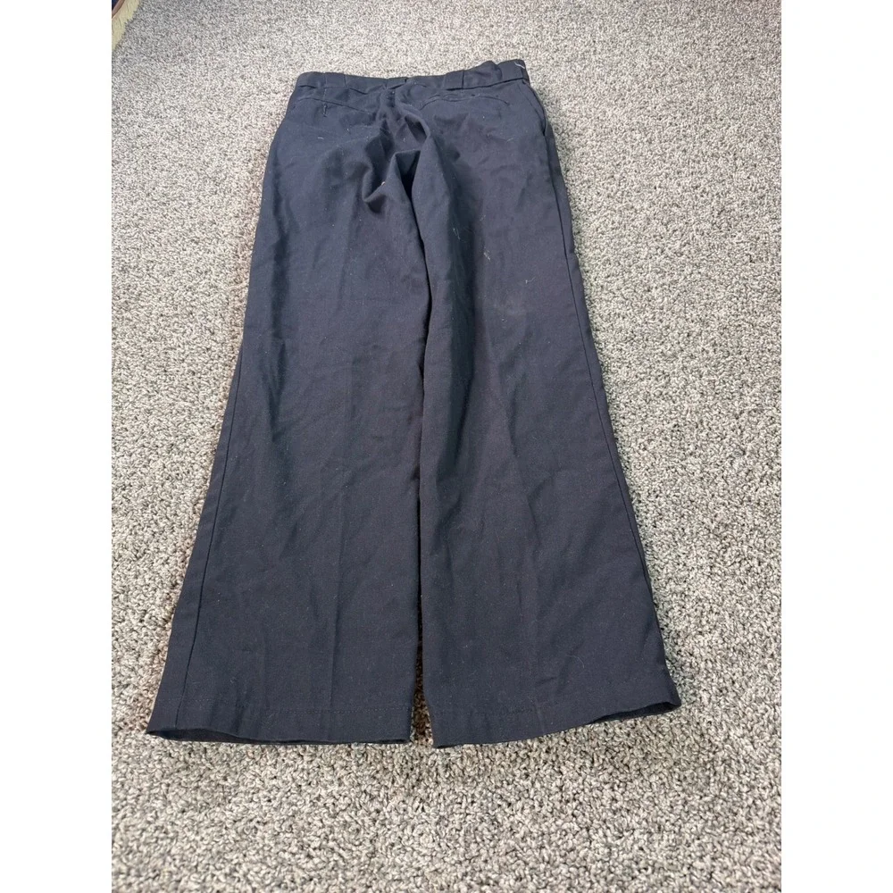 Dickies 874 Original Fit Black Work Pants Mens 30x30 Straight Leg